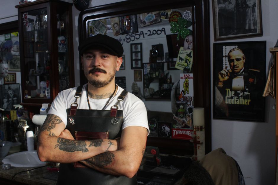Jakub Novotný, zakladatel a hlavní barber Vousario