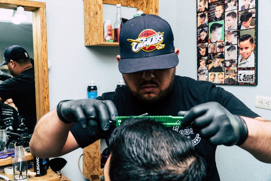 Lukáš Horák, barber a stylista Vousario